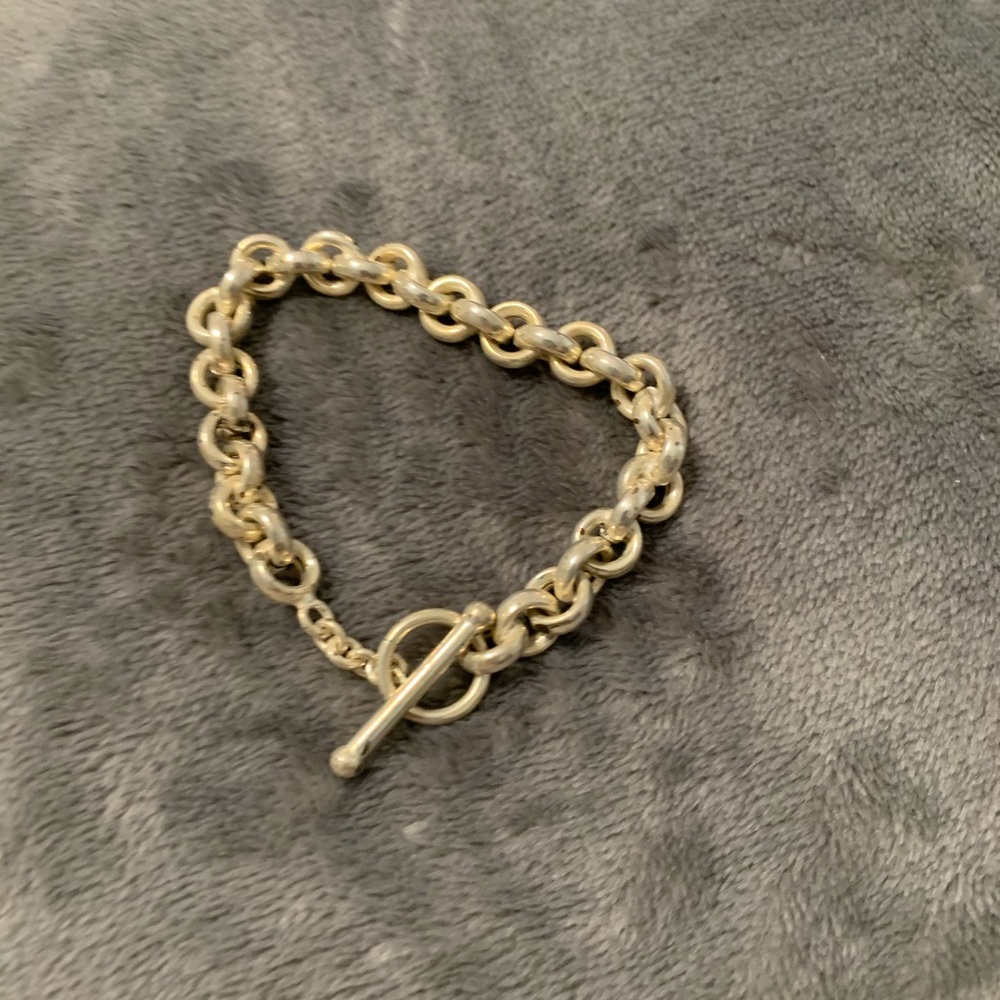 Beautiful Statement Piecesterling Silver Bracelet - image 1